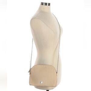 Bershka Woven Crossbody Bag Tan Ivory Chain Strap – Great Condition